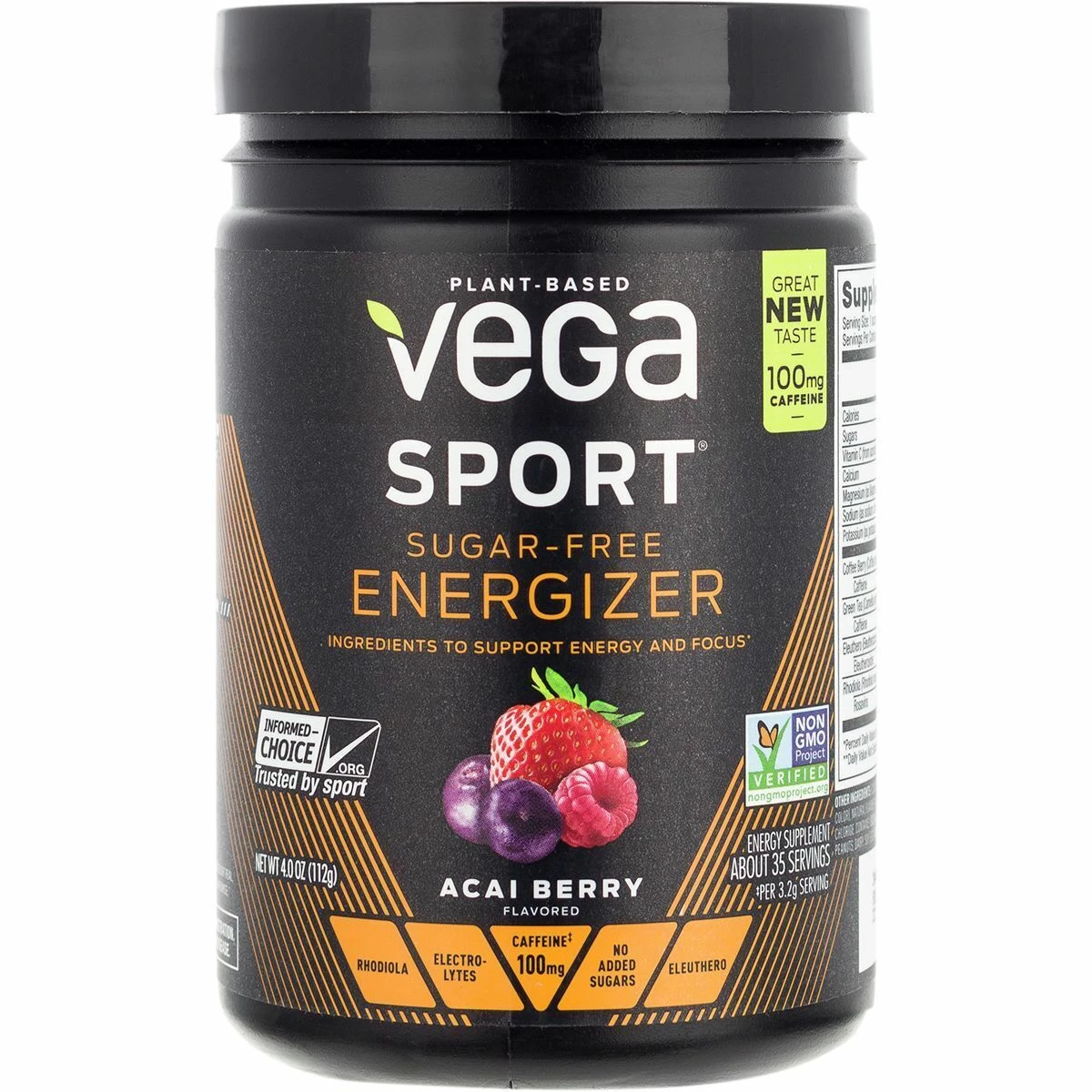 Vega Nutrition Powders Sugarfree Energizer