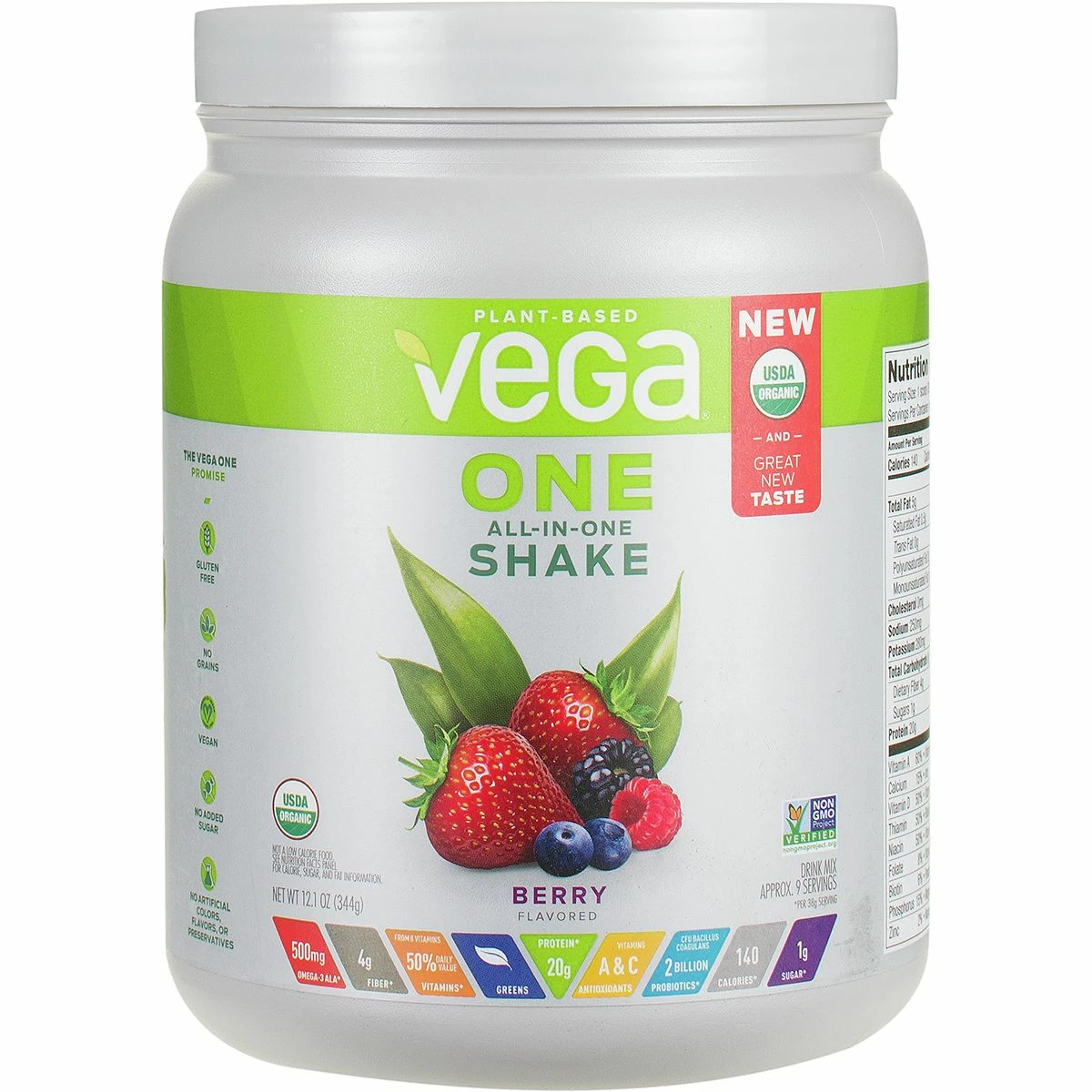 Vega Nutrition Powders One Organic Shake Small Tub - Image 9
