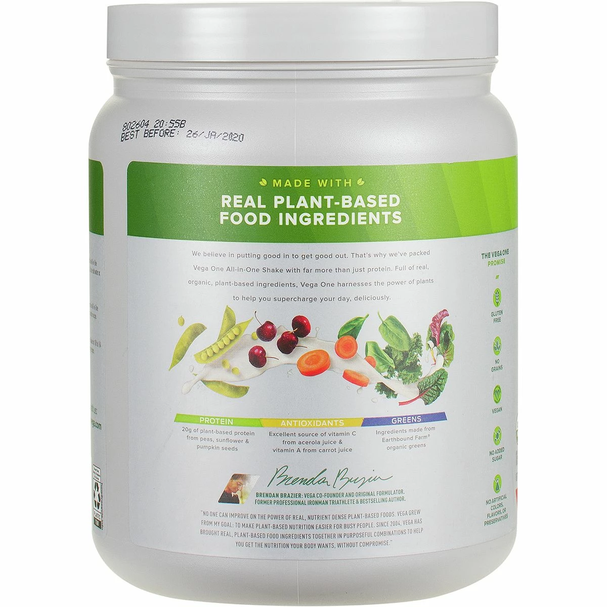 Vega Nutrition Powders One Organic Shake Small Tub - Image 10