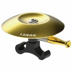 Lezyne Bike Mirrors, Reflectives & Bells Classic Shallow Brass Bell