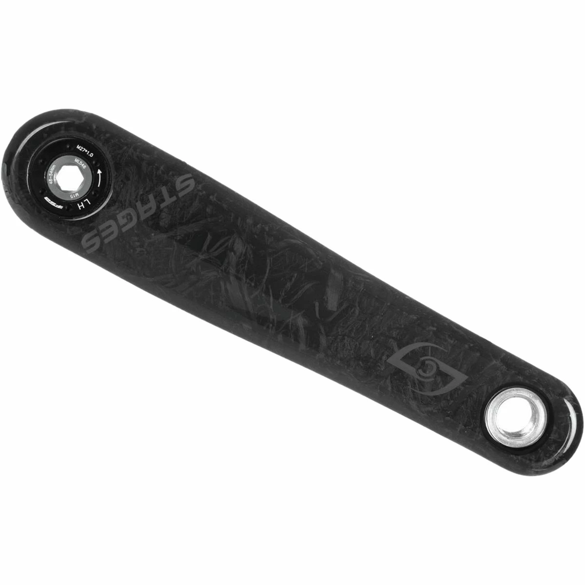 Stages Cycling Mountain Bike Cranksets & Chainrings Carbon MTB GXP L Gen 3 Power Meter Crank Arm