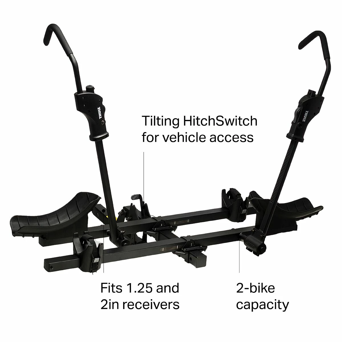 Thule Bike Hitch Racks T2 Classic 2 Bike Hitch Rack - Image 2