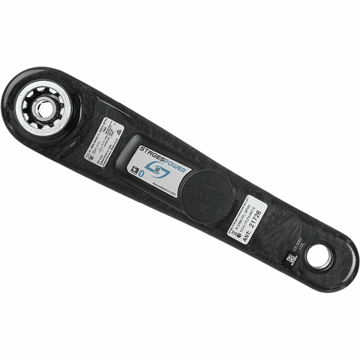 Stages Cycling Mountain Bike Cranksets & Chainrings Carbon MTB GXP L Gen 3 Power Meter Crank Arm - Image 2