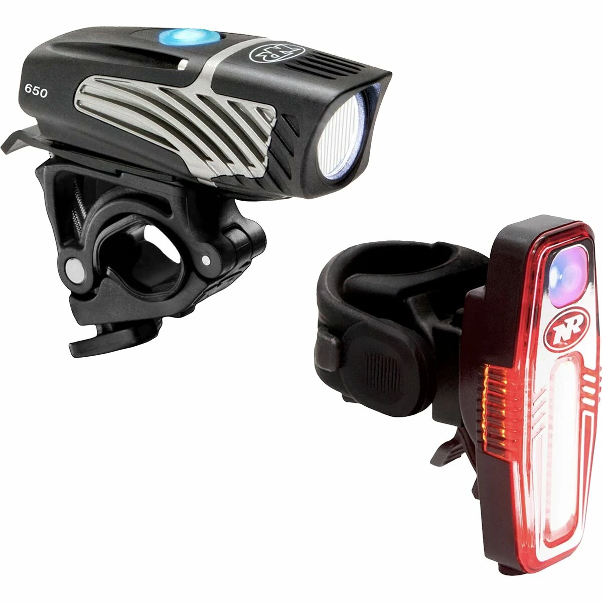 NiteRider Bike Headlights Lumina Micro 650 and Sabre 110 Combo