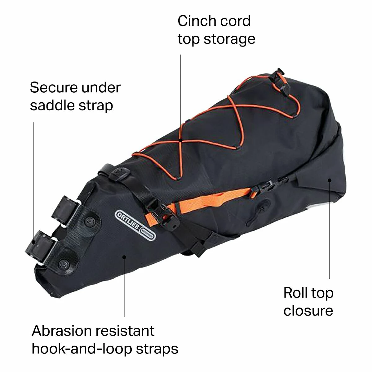 Ortlieb Bike Packs & Bags Seat Pack Saddle Bag - Image 6