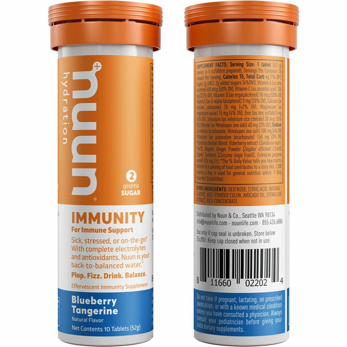 Nuun Drink Tablets Immunity 8 Pack - Image 4