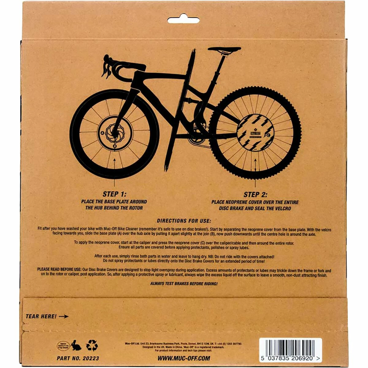 Muc-Off Bike Cleaners & Lubricants Disc Brake Cover - Image 2