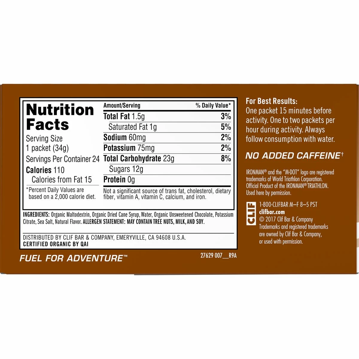 Clifbar Gels Clif Shot Energy Gel 24 Pack - Image 5