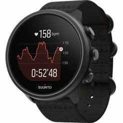 Suunto Heart Rate Monitors 9 Baro Titanium Sport Watch