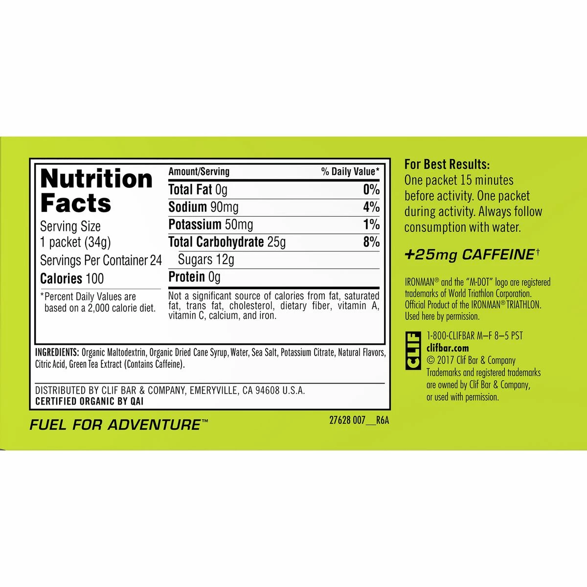 Clifbar Gels Clif Shot Energy Gel 24 Pack - Image 11