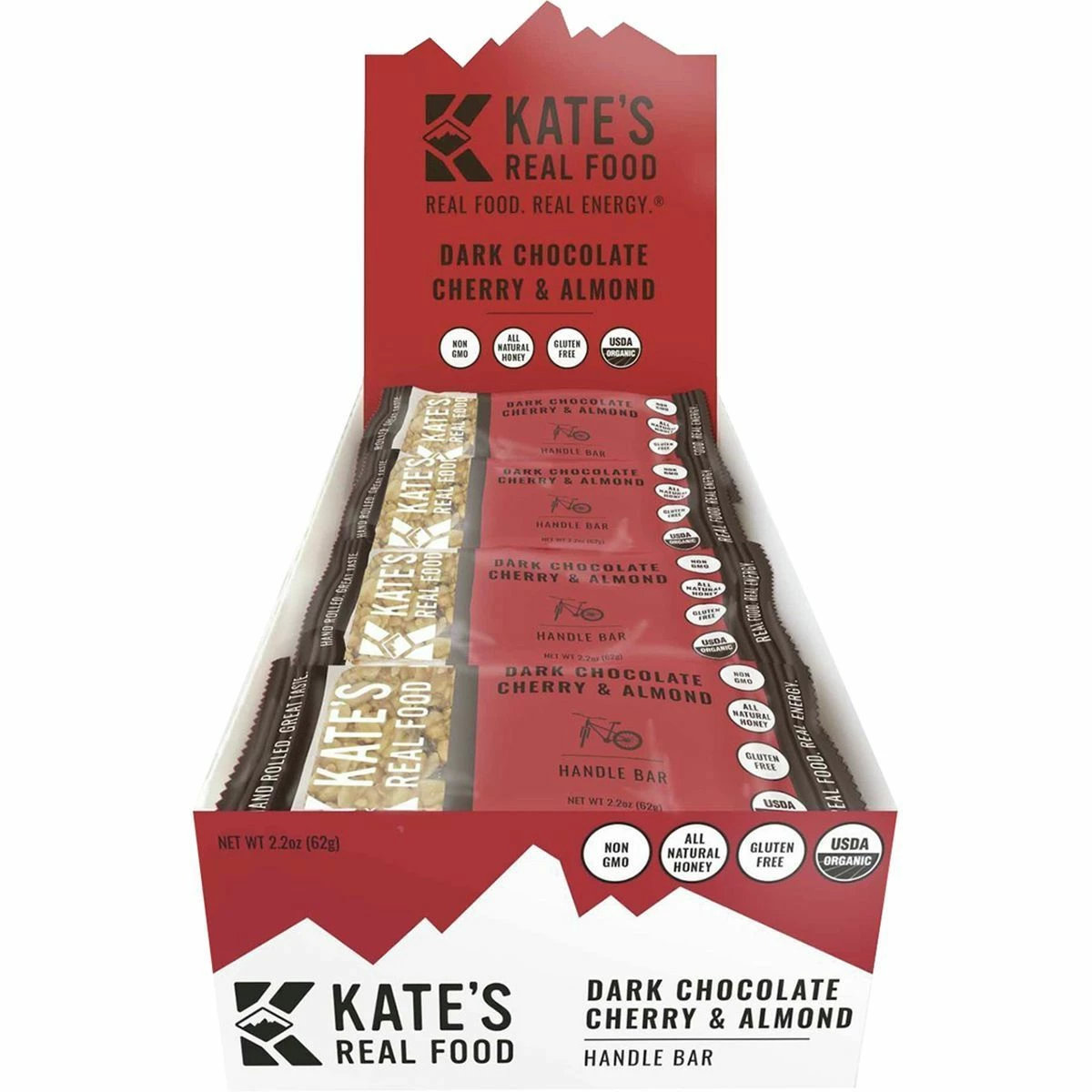 Kate's Real Food Bars Handle Bars 12 Pack - Image 3