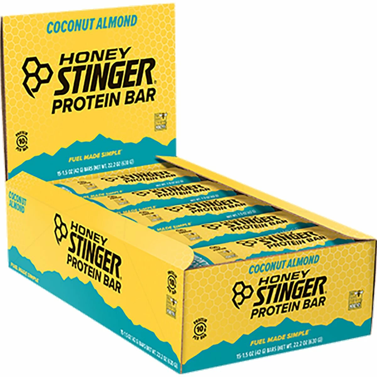 Honey Stinger Bars Protein Bar 10g 15 Pack - Image 3