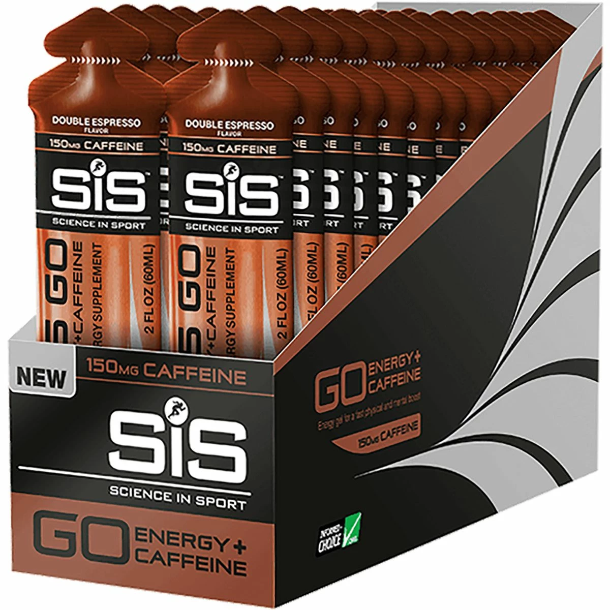 Science in Sport Gels GO Energy Plus Caffeine Gels