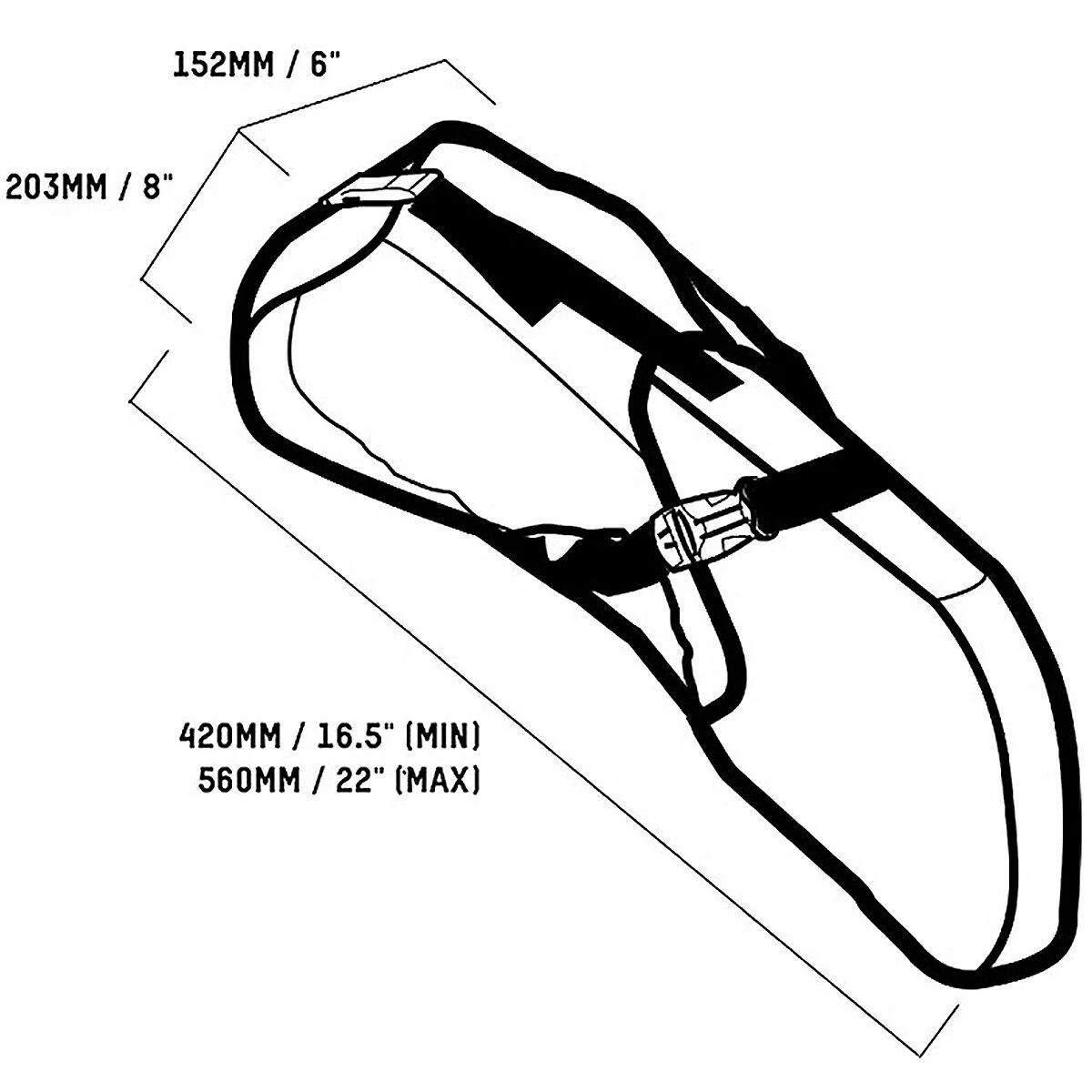 Blackburn Bike Packs & Bags Outpost Seat Pack & Dry Bag - Image 5