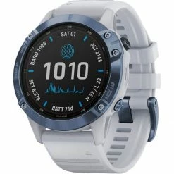 Garmin Men's Casual Watches Fenix 6 Pro Solar Heart Rate Monitor