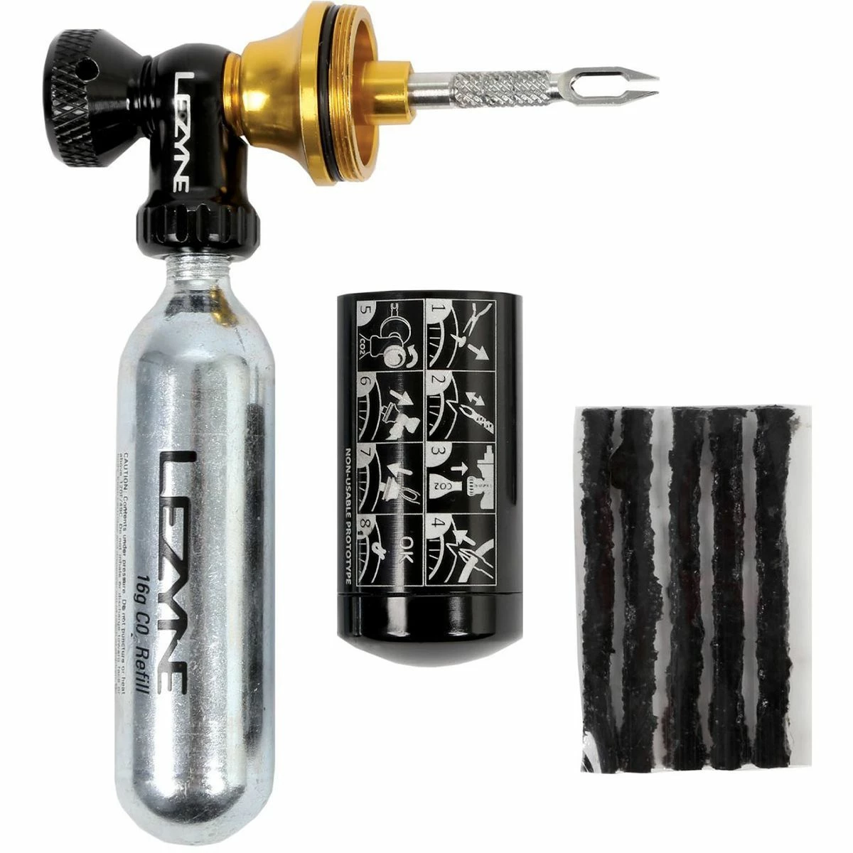 Lezyne Bike Pumps & CO2 Inflators Tubeless Blaster without CO2