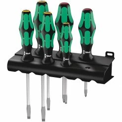 Wera Bike Tools & Tool Kits Rack 334/6 Screwdriver Set