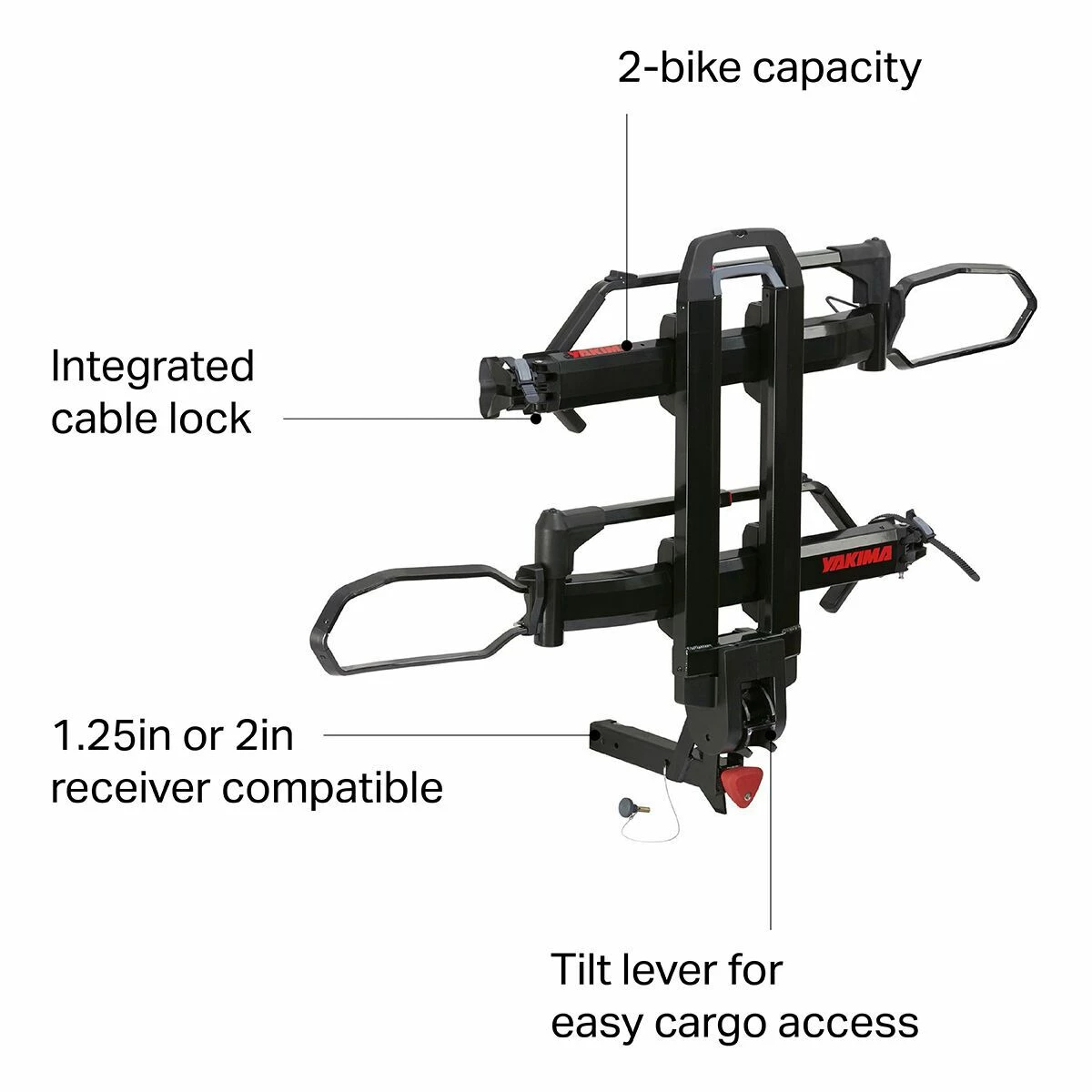 Yakima Bike Hitch Racks DrTray Bike Rack - Image 2