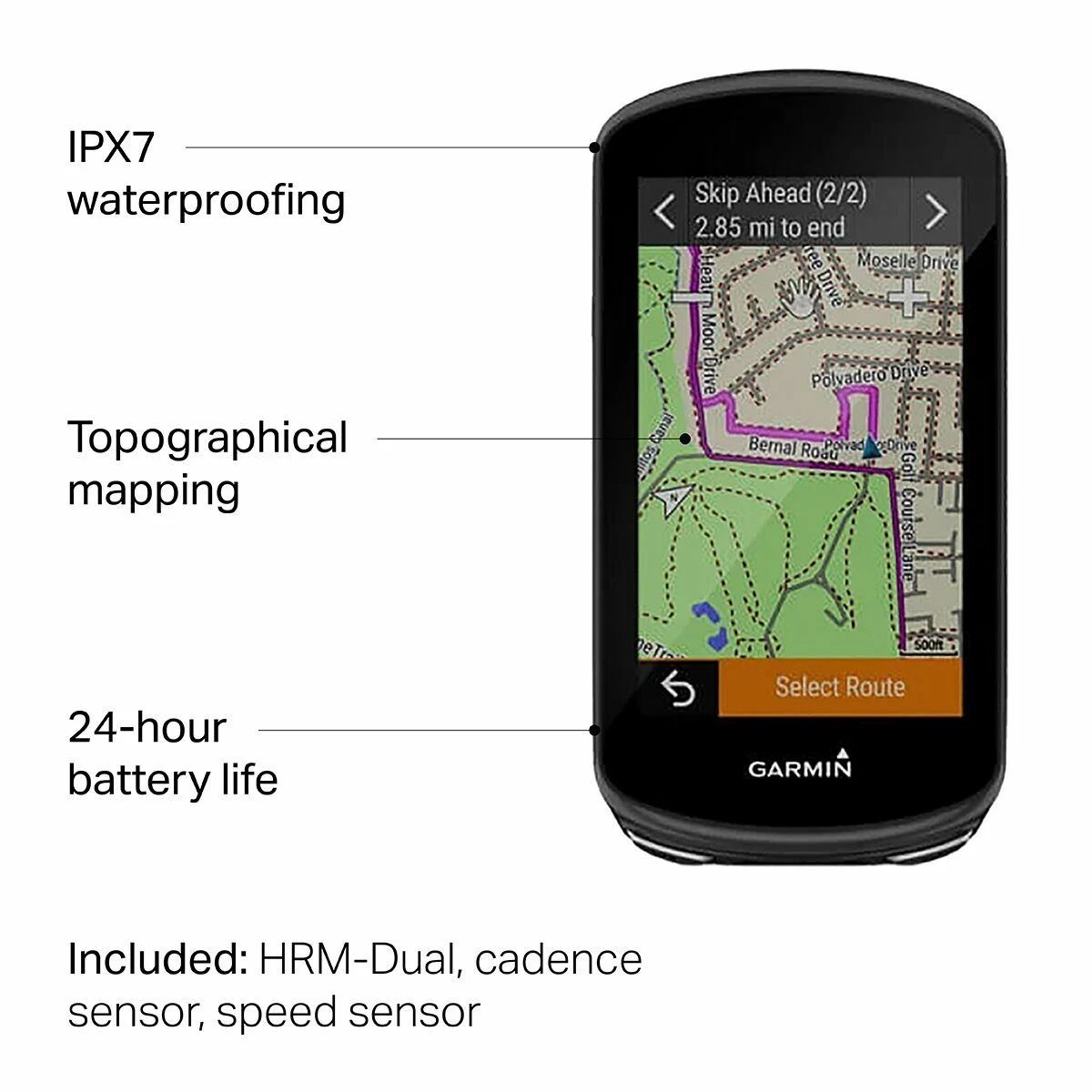 Garmin Bike GPS & Computers Edge 1030 Plus Bundle - Image 2