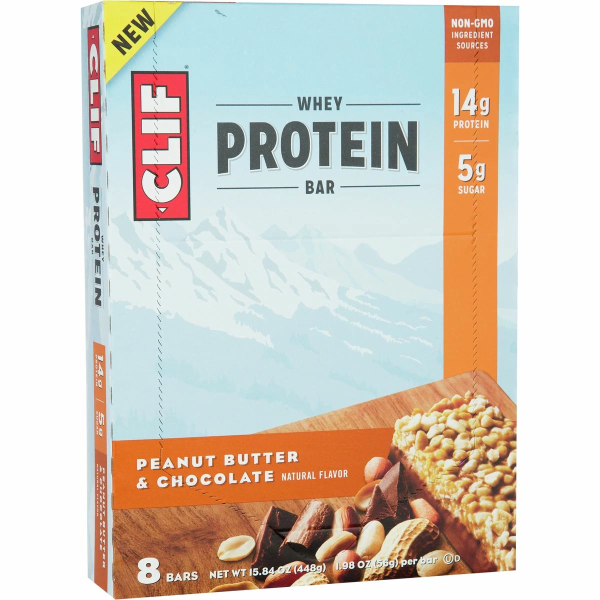 Clifbar Bars Whey Protein Bars 8 Pack
