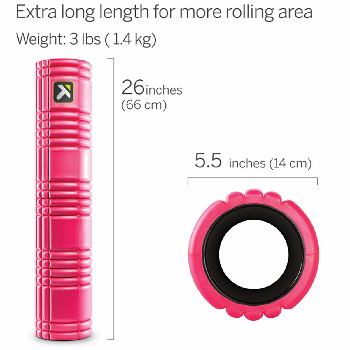 Trigger Point Bike Trainers & Accessories Grid 2.0 Revolutionary Foam Roller - Image 5