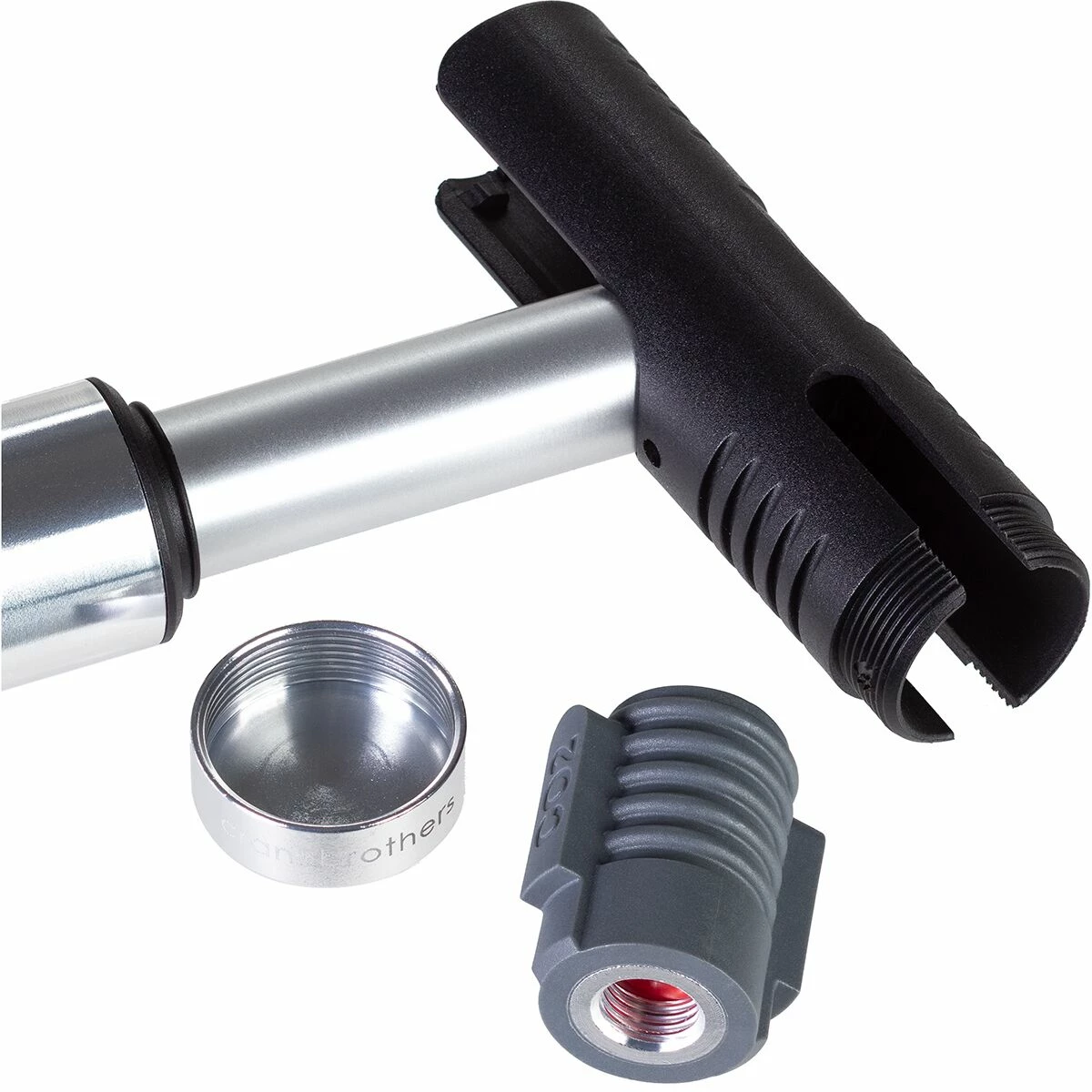 Crank Brothers Bike Pumps & CO2 Inflators Klic Hand Pump + Gauge & CO2 - Image 3