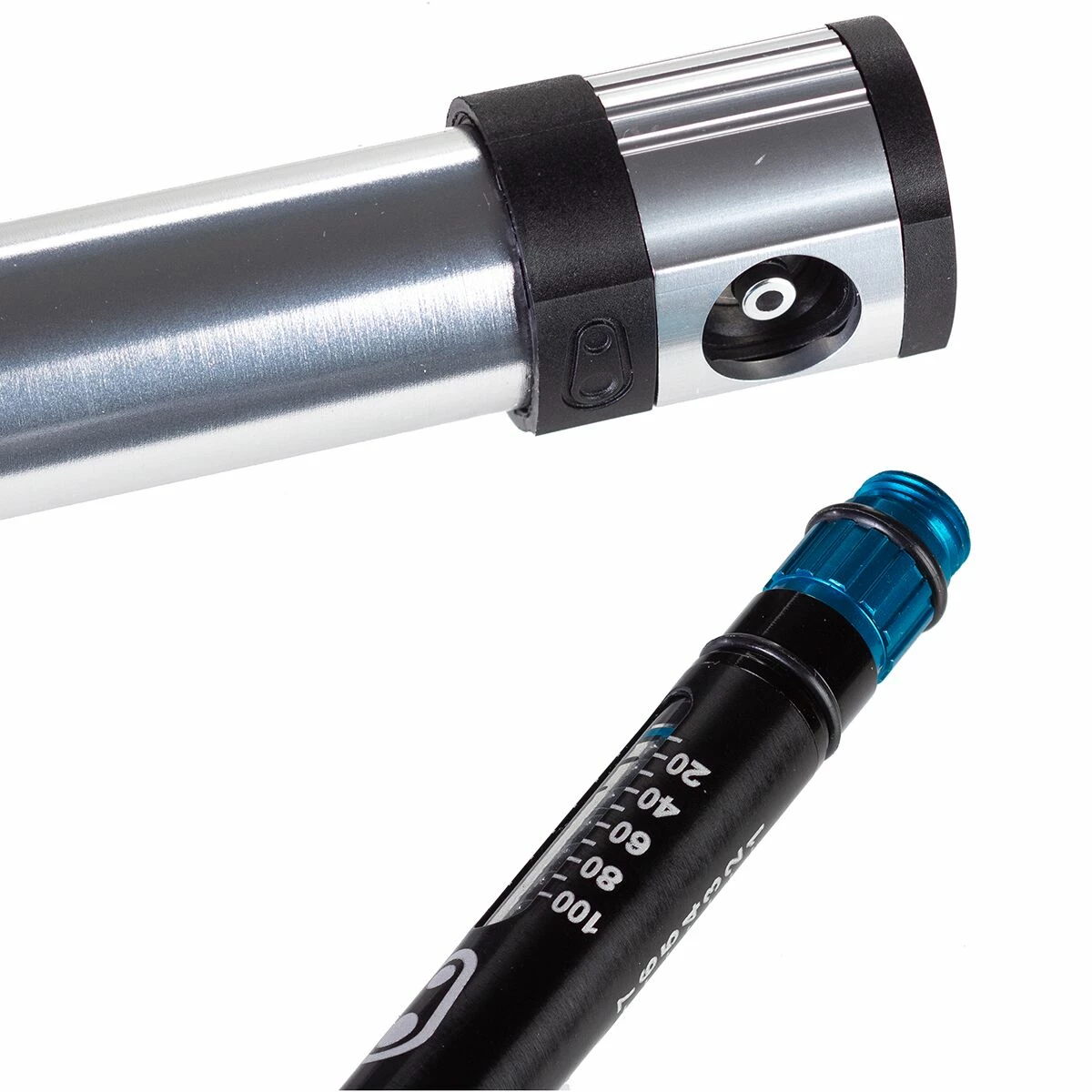 Crank Brothers Bike Pumps & CO2 Inflators Klic Hand Pump + Gauge & CO2 - Image 2