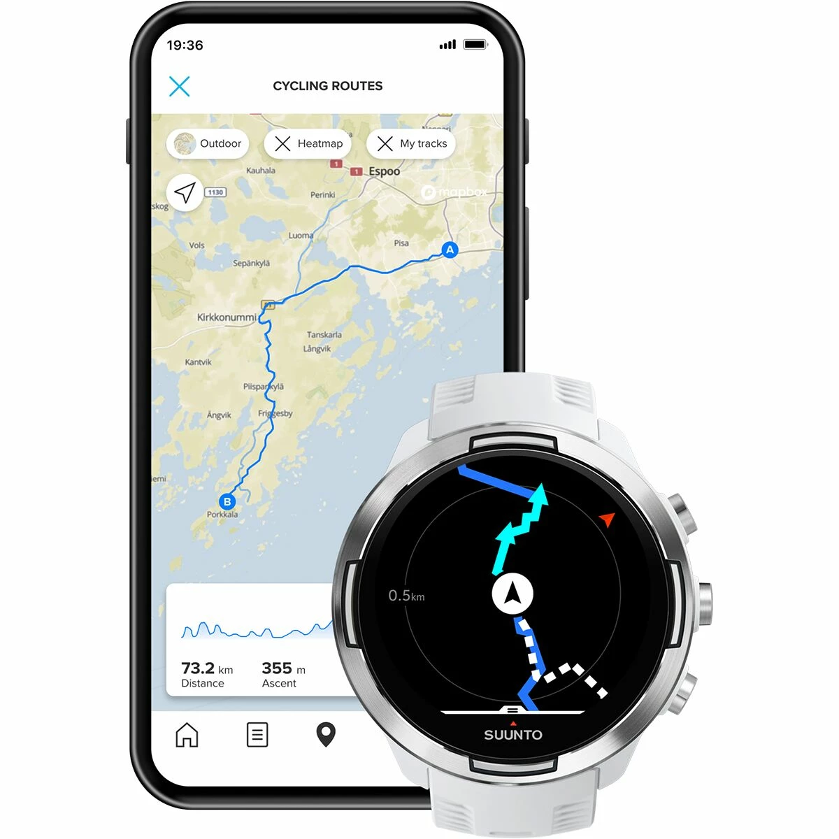 Suunto Men's Casual Watches 9 Baro Sport Watch - Image 10